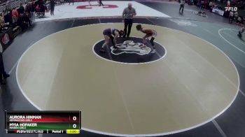 Cons. Round 1 - Aurora Hinman, Hemingford Girls vs Myia Hofaker, Minden Girls