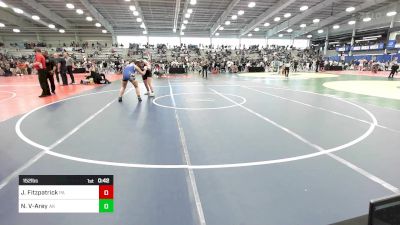 152 lbs Consi Of 16 #2 - Juliet Fitzpatrick, PA vs Nataliyah Vasquez-Arey, AK