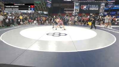190 lbs Champ. Rd Of 64 - Noah Williams, Pennsylvania vs Amanuel Kahsai, North Carolina