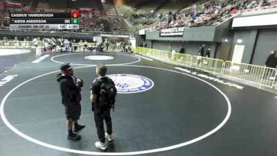 84 lbs Champ. Rd Of 32 - Cassius Yarborough vs Aiden Anderson, Sunnyvale Wrestling Club