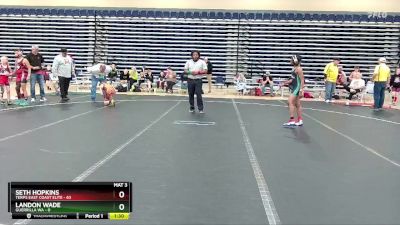 92 lbs Round 1 (6 Team) - Seth Hopkins, Terps East Coast Elite vs Landon Wade, Guerrilla WA