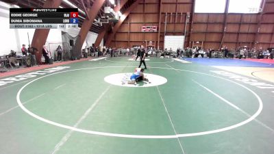 121A lbs Rr Rnd 2 - Eddie George, Blair Academy vs Dunia Sibomana, Long Beach