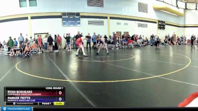 160 lbs Cons. Round 1 - Ryan Boshears, Contenders Wrestling Academy vs Parker Fritts, Zionsville Wrestling Club