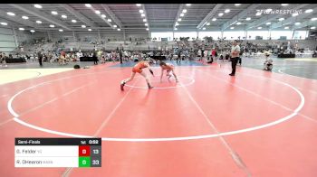 100 lbs Semifinal - Griffin Felder, Young Guns White vs Riker OHearon, Mat Assassins Black