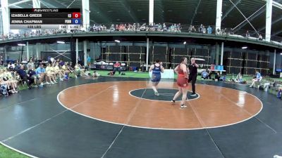 235 lbs Izabella Greer, Kansas vs Jenna Chapman, Pennsylvania