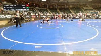 145 lbs Consolation - Dominic Englese, ISI WRESTLING CLUB vs Holden Ripley, Midwest RTC