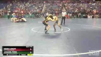 2A 106 lbs Cons. Round 1 - Janaksel Perez, Southwestern Randolph vs Aeden Larkins, Southwest Onslow