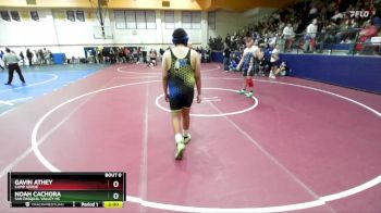 285 lbs Round 5 - Gavin Athey, Camp Verde vs Noah Cachora, San Pasqual Valley Hs