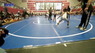 52 lbs Quarterfinal - Region Ellison, El Reno Wrestling Club vs Rhea Long, Standfast OKC