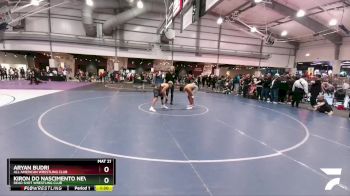 150 lbs Quarterfinal - Aryan Budri, All American Wrestling Club vs Kiron Do Nascimento Neves, Dead Shot Wrestling Club
