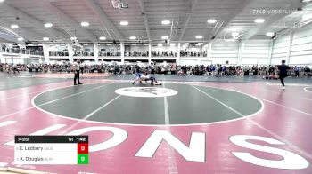 145 lbs Round Of 16 - Chase Ledbury, Saugus/Peabody vs Arek Douglas, Bedford/AB