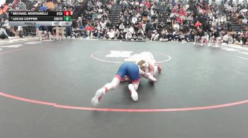 120 lbs Final - Michael Mortarelli, Natick vs Lucas Copper, Central Catholic