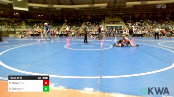 80 lbs Round Of 16 - Ried Mayo, Tonkawa Takedown Club vs Dayton Garris, Mannford Pirate Youth Wrestling