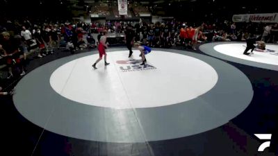 132 lbs Logan Camack, TCWA - Tri-Counties Wrestling Association vs Wallace Hardin, CMWA - Coastal Mountain Wrestling Association