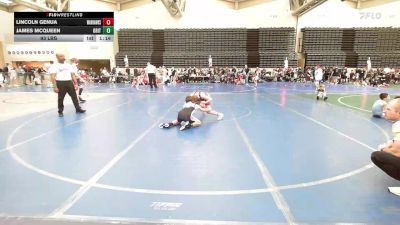 93 lbs Rr Rnd 10 - Lincoln Genua, Warhawks Wrestling Inc. ES vs James Mcqueen, Grit Mat Club ES