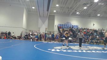 215 lbs Champ. Round 1 - Ethan Bellais, D`Iberville High School vs Braxton Roane, Oxford High School