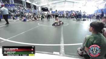 60 lbs Round 3 (4 Team) - Bo Brecount, Midwest Gold vs Reace Negrette, Kansas Mayhem