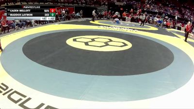 D2-120 lbs Quarterfinal - Caden Mellott, Wapakoneta vs Maddox Laymon, Sheridan