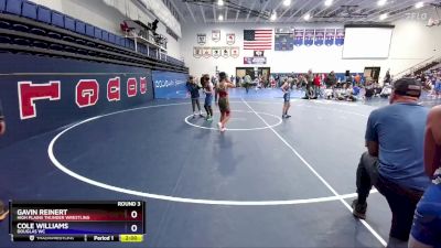 93 lbs Round 3 - Gavin Reinert, High Plains Thunder Wrestling vs Cole Williams, Douglas WC