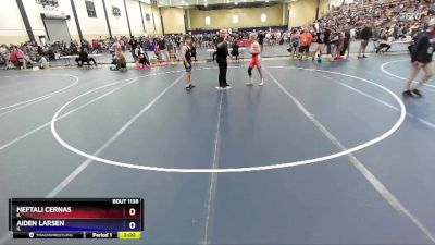 120 lbs Champ. Round 1 - Neftali Cernas, IL vs Aiden Larsen, IL