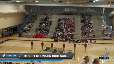Desert Mountain High School - Desert Mountain High School [2022 Junior Varsity - Song/Pom - Advanced Day 1] 2022 USA Arizona Regional I