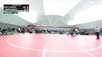 285 lbs Cons. Round 1 - Scotty Edwards, Muskingum vs Dominic Burgett, Purdue