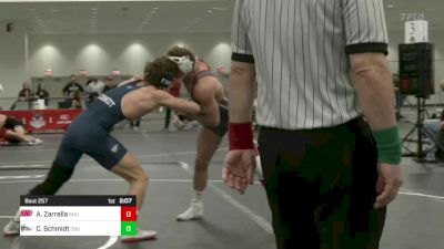 174 lbs C Of 16 #2 - Aidan Zarrella, Sacred Heart vs Carter Schmidt, California Baptist University