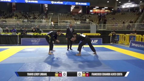 Francisco Eduardo Alves Costa vs Travis Leroy Lindahl 2025 Pan Jiu Jitsu IBJJF Championship