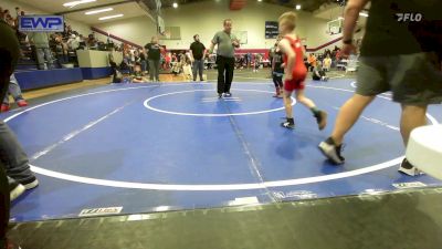 61 lbs Consi Of 8 #2 - Huck Olsen, Mojo Grappling Academy vs Hunter Peterson, Claremore Wrestling Club