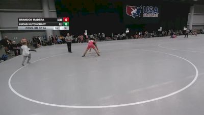 138 lbs Cons. Rd Of 64 - Brandon Madera, South Side Wrestling Club vs Lucas Hutchcraft, Illinois