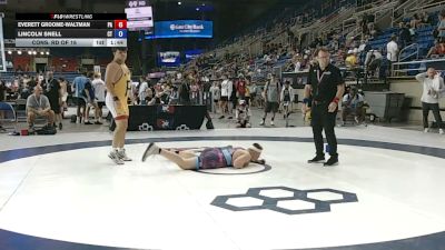 215 lbs Cons. Rd Of 16 - Everett Groome-Waltman, Pennsylvania vs Lincoln Snell, Connecticut