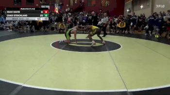 141 lbs Champ. Round 1 - Chad Strickland, Stronghold vs Isiah Davis, Emmanuel College