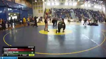 220 lbs Round 3 - Matthew Dillan, Colquitt County vs Marion Smokes, Deland