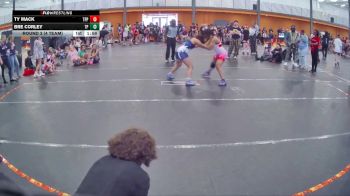 128 lbs Round 3 (4 Team) - Ty Mack, Team Palmetto Pink vs Bre Corley, Team Palmetto Purple