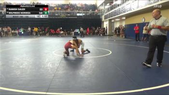 125 lbs Cons. Round 3 - Ramish Saleh, Sacramento City College vs Wilfredo Noriega, East Los Angeles College