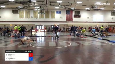 90 Lbs Consolation Jordan Bash Apex Vs Jack Myers Buxton Nj