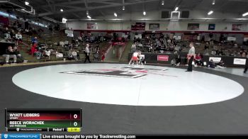 184 lbs Cons. Semi - Reece Worachek, UW-Parkside vs Wyatt Lidberg, UMary