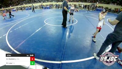 67 lbs Consi Of 16 #2 - Andrew Dockery, Legacy Wrestling Club vs Ryker Low, F-5 Grappling