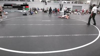 165 lbs Round 4 (6 Team) - Enzo Triola, RedNose vs Jackson Degrassio, Grit Mat Club Red
