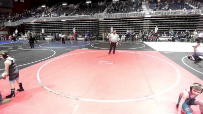 62 lbs 2nd Place - Braxton Blake, OutKast Wrestling Club vs Tristan Thomson, Thunder RTC