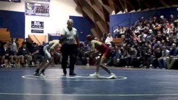 103 lbs match Juan Garza Oakdale vs. Arik Onsurez Bakersfield