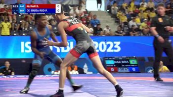 48 kg 1/8 Final - Beknur Mukan, Kazakhstan vs Pedro Henrique DE SOUZA RODRIGUES, Brazil