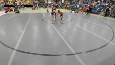 Round 2 - Keion Sanders, Sturgis Youth Wrestling vs Emmett Schroeder, Winner Youth Wrestling
