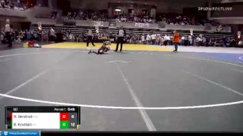 60 lbs Quarterfinals (8 Team) - Hunter Veralrud, Perham vs Brooks Knutson, Kasson-Mantorville