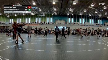 190 lbs Round 1 (4 Team) - Brady Williams, Florida Young Guns vs Mason Desandolo, Braves WC