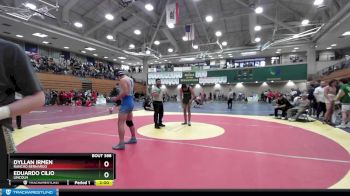 175 lbs Champ. Round 2 - Eduardo Cilio, Lincoln vs Dyllan Irmen, Rancho Bernardo