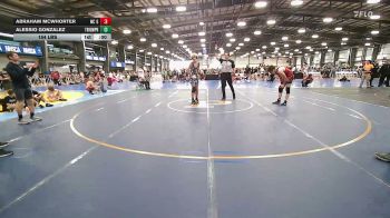 165 lbs Rr Rnd 3 - Hans Strobl, NC Gold - MS vs Lucas Collins, Triumph Blue - MS