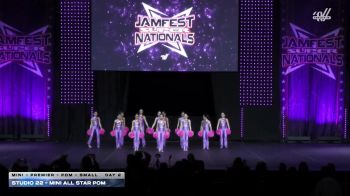 Studio 22 - Mini All Star Pom [2026 Mini - Premier - Pom - Small Day 2] 2026 JAMfest Dance Super Nationals