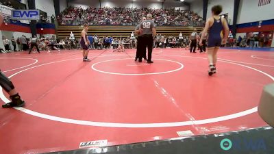 110 lbs Quarterfinal - Caden Russell, Team Tulsa Wrestling Club vs Rocky Ford, Vian Wrestling Club