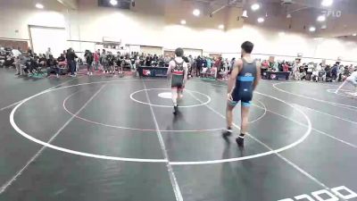 82 kg Quarters - Noah Poe-Hatten, Flathead High School Wrestling vs Codei Khawaja, Michigan